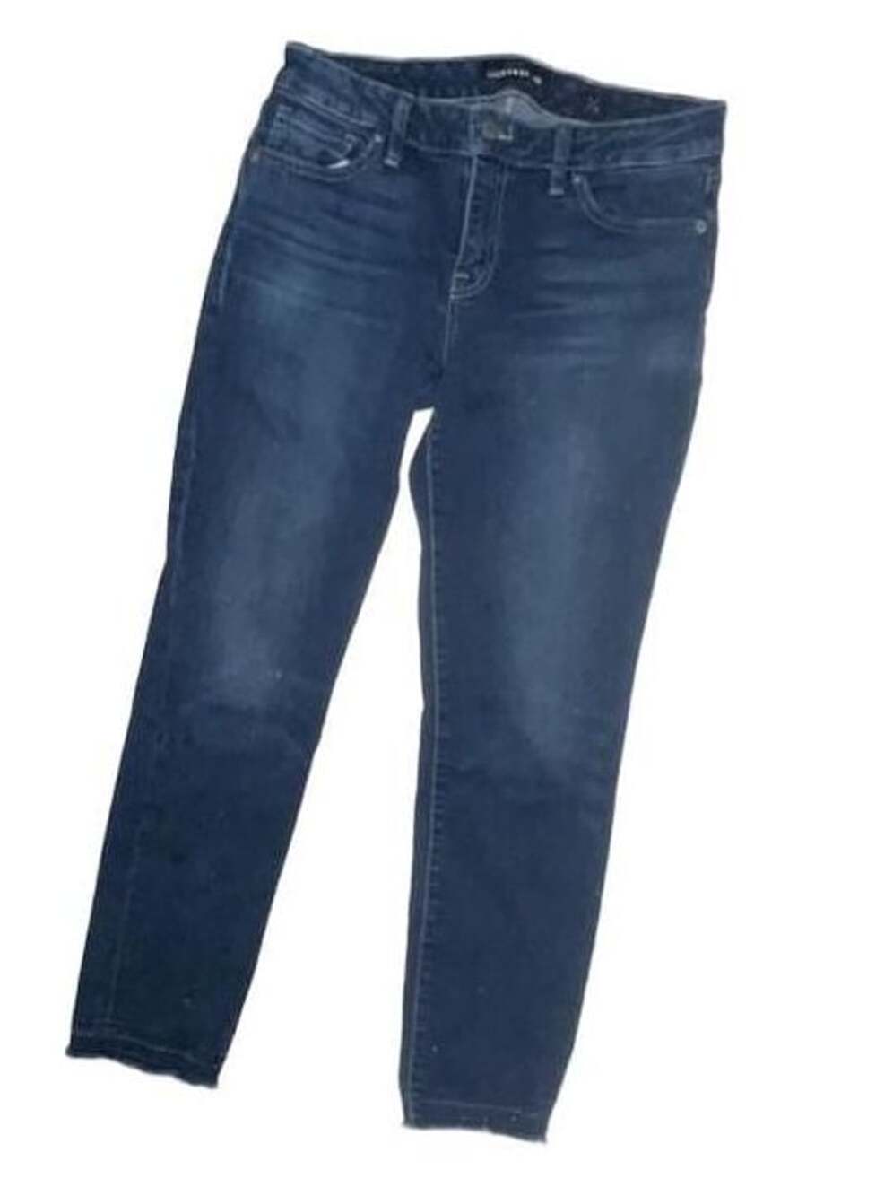 Lucky Brand Jeans Size 6/28 Dark Wash Raw Hem Denim